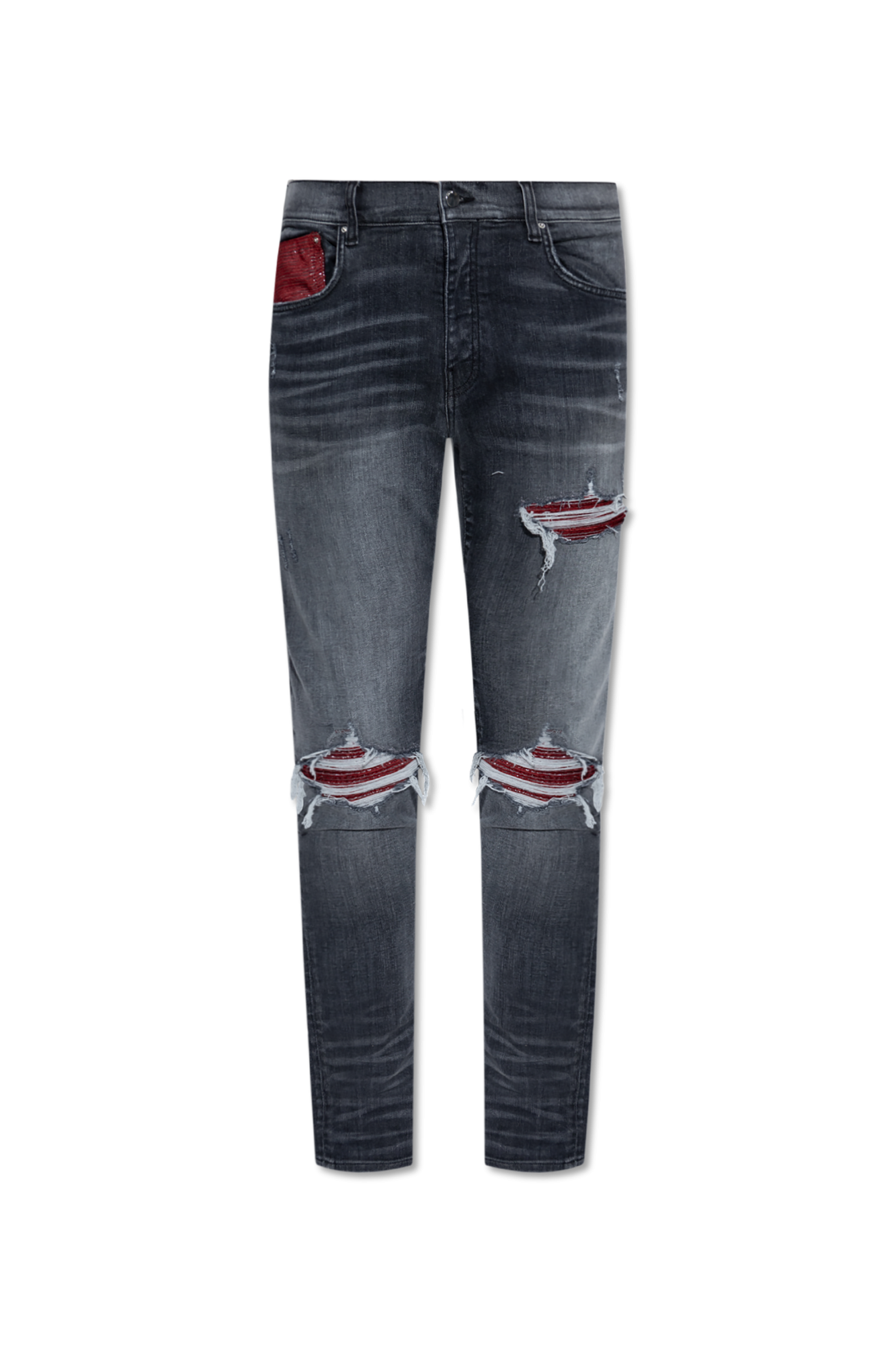 Grey Jeans with worn effect Amiri - Vitkac Italy
